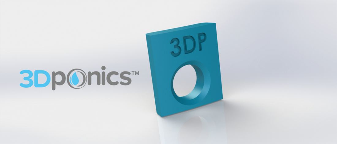 Inner Bottle Clip - 3Dponics Drip Hydroponics 3D Print 17034