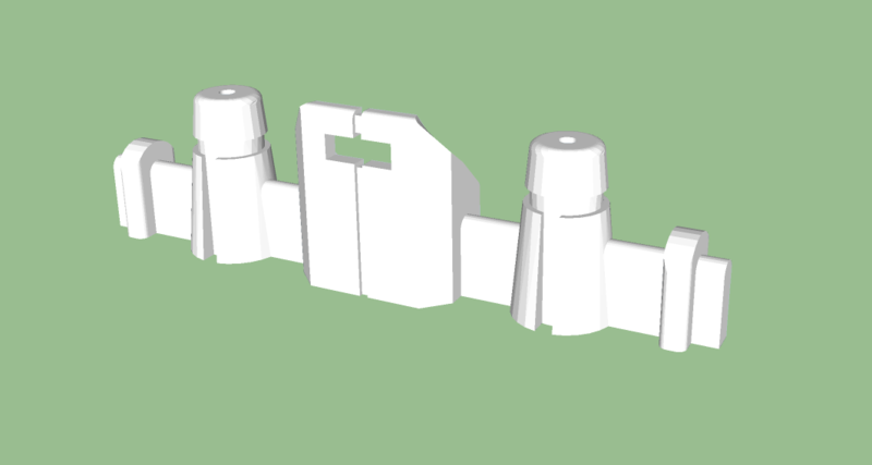 Xeno Empire Defense Wall - Long Section (Style 2)