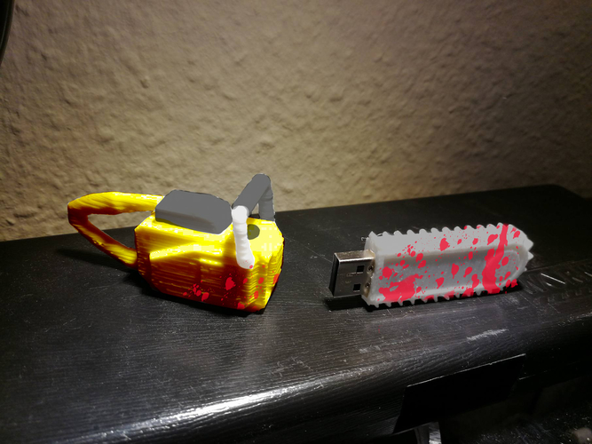 USB Chainsaw 3D Print 170443