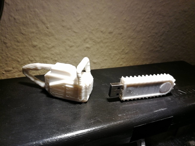 USB Chainsaw 3D Print 170444