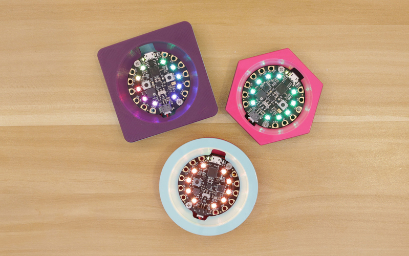 Circuit Playground Case – Shapes Edition 3D Print 170484