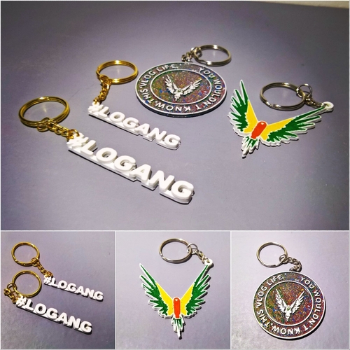 Printed Maverick And Logang Keychain By Alen Kuhta Pinshape Maverick And Logang Keychain Print 170489