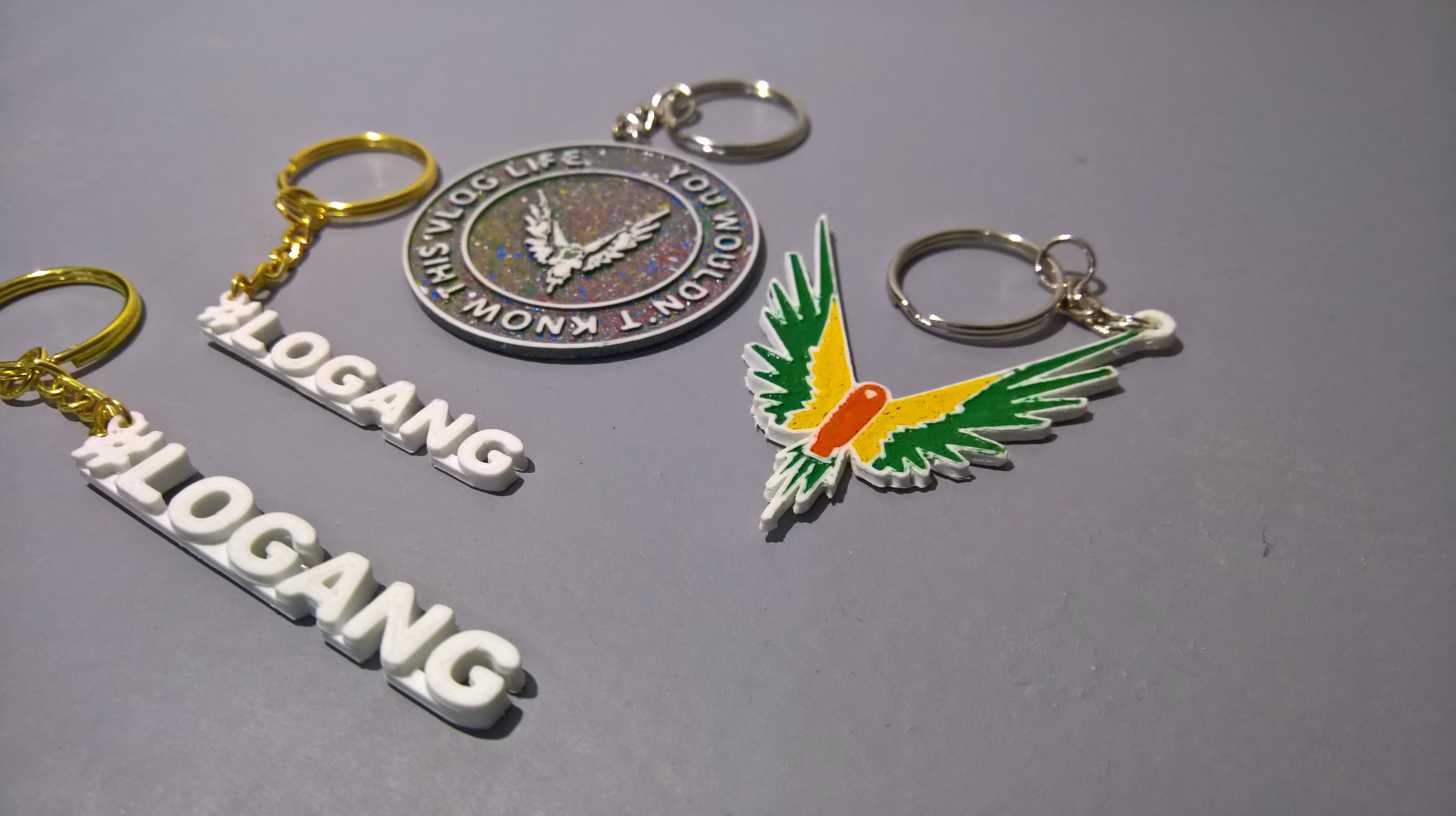 Printed Maverick And Logang Keychain By Alen Kuhta Pinshape