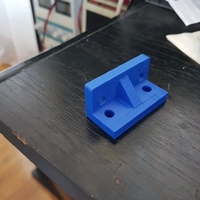 Small L profile  adapter for 20 x 20 extrusion 3D Printing 170500