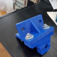 Small 20 x 20 extrusion adapter 3D Printing 170501