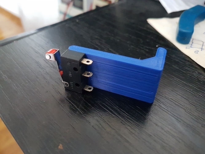 Limit switch stand 3D Print 170509