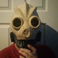 Graffiti Bot Helmet  ( Mad Max Looking Helmet ) - Thumbnail 2