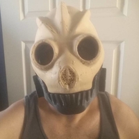 Graffiti Bot Helmet  ( Mad Max Looking Helmet ) - Thumbnail 3