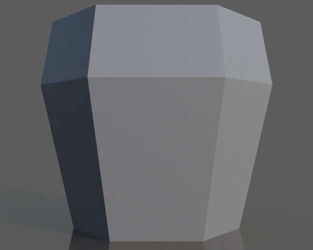 Diamond Geometric Vase 3D Print 170542