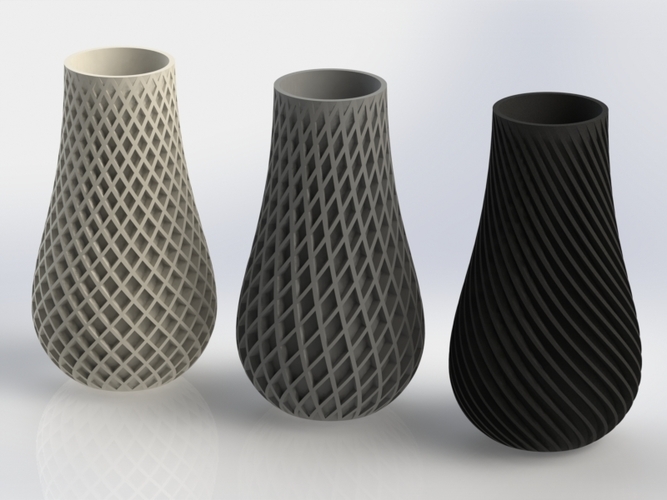 Spiral Vase 3D Print 17062