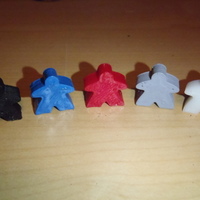 Carcassonne Meeple - Thumbnail 1