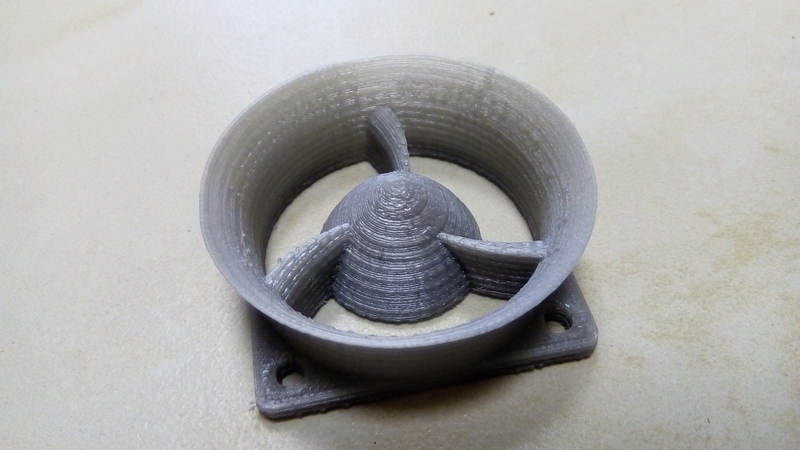Fan intake for 40x40mm