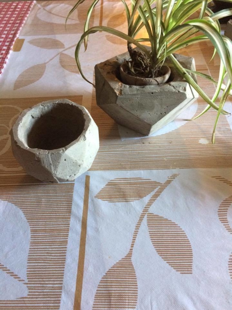 molde maceta dodecaedro