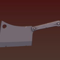 Butcher hatchet - Thumbnail 2