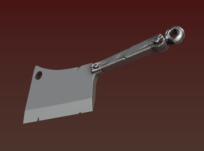 Butcher hatchet 3D Print 171309