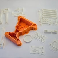 Folding Quadcopter 450 Frame - Thumbnail 7