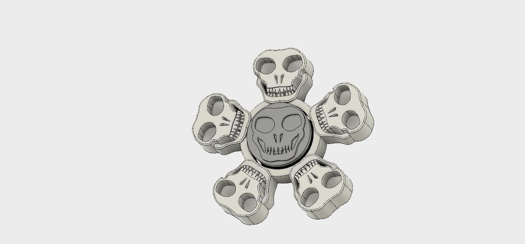 Skull deals spinner fidget