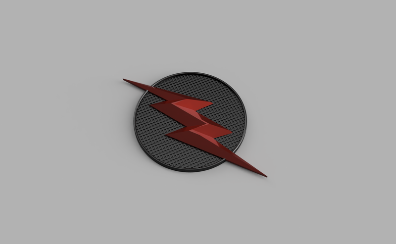 The DCEU The Reverse Flash Chest Emblem 
