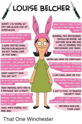 Anime Louise Belcher