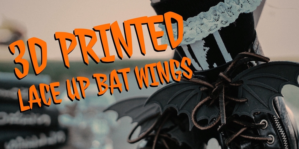 Lace Up Bat Wings