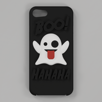 Emoji Ghost Halloween Edition iPhone 8 case - Thumbnail 2