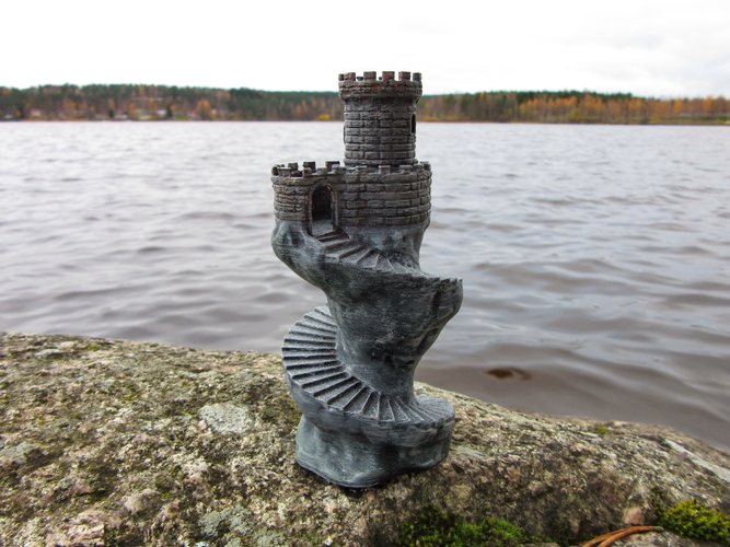 Spiral tower 3D Print 171592