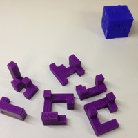 Printable Interlocking Puzzle #2 - Thumbnail 2