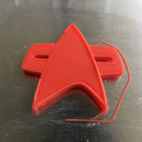 Small Star Trek - Starfleet 2370 insignia 3D Printing 171789