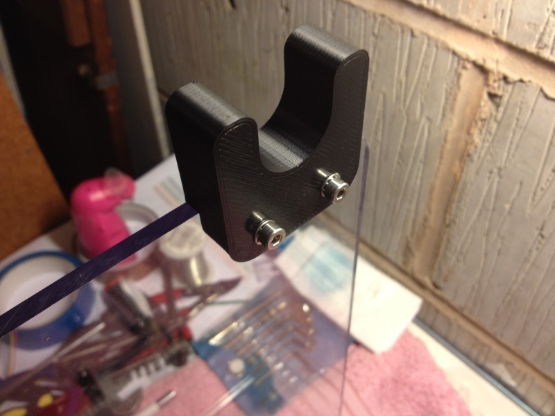 Reel support bracket for Mendel90