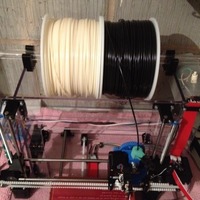 Reel support bracket for Mendel90 - Thumbnail 2