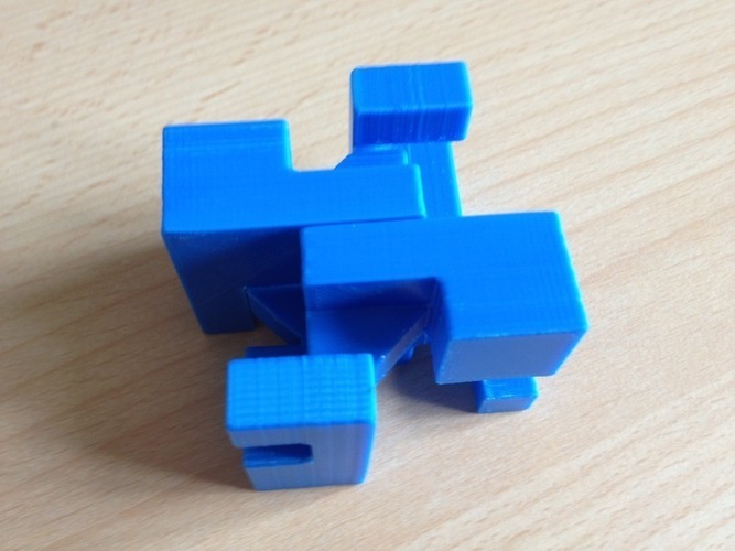 Apparently Impossible Cube 3D Print 17195