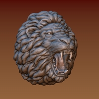 Lion head - Thumbnail 3