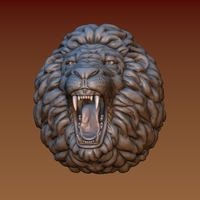 Lion head - Thumbnail 5