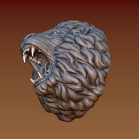 Lion head - Thumbnail 8