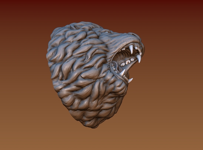 Lion head 3D Print 172050