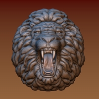 Lion head - Thumbnail 12
