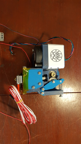 Easy exchange filament extruder  3D Print 172094