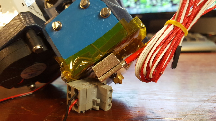 Easy exchange filament extruder  3D Print 172095