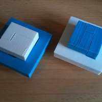 Bisect Cube puzzle by Osanori Yamamoto - Thumbnail 2