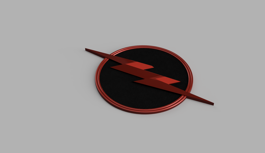 Injustice 2 Reverse Flash Emblem 3D Print 172138