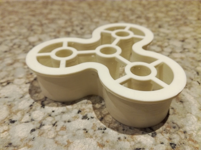 fidget spinner shaped cookie cutter 3D Print 172155