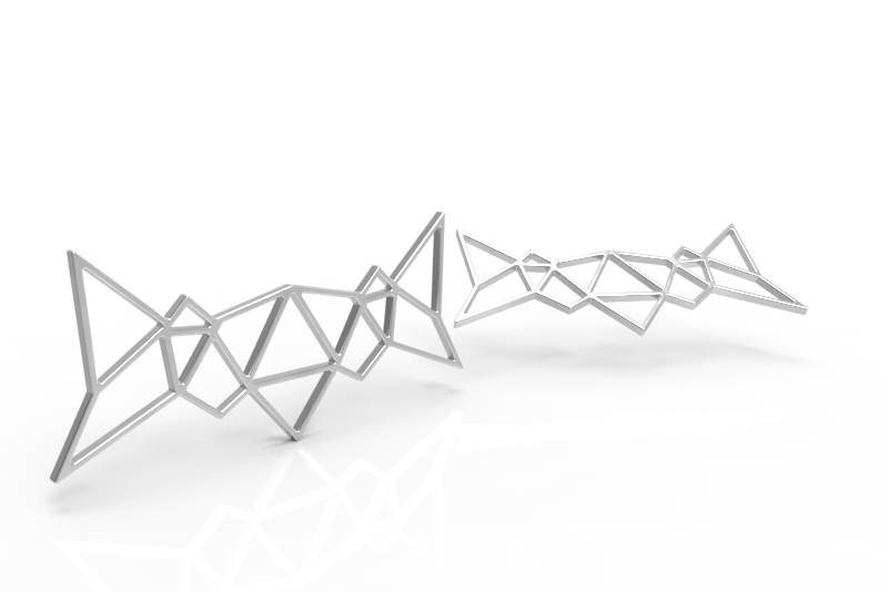 Changeable Geometric Pendant