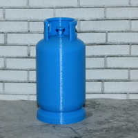 Small Scale 1/10 gas tank butane 3D Printing 172661