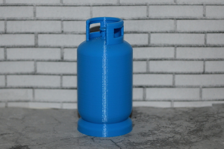 Scale 1/10 gas tank butane 3D Print 172662