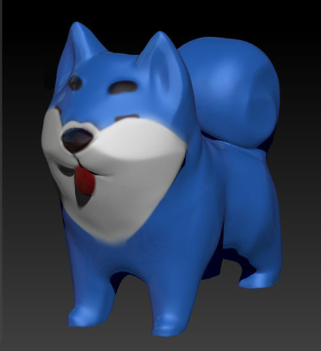 dog 3D Print 172814
