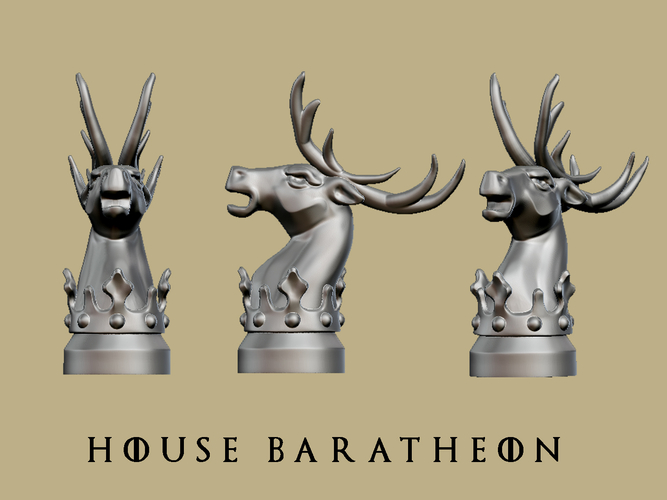 GOT marker House Baratheon 3D Print 172834