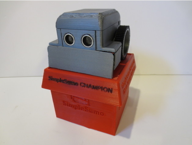 SimpleSumo- Educational Fighting Robots! 3D Print 173447