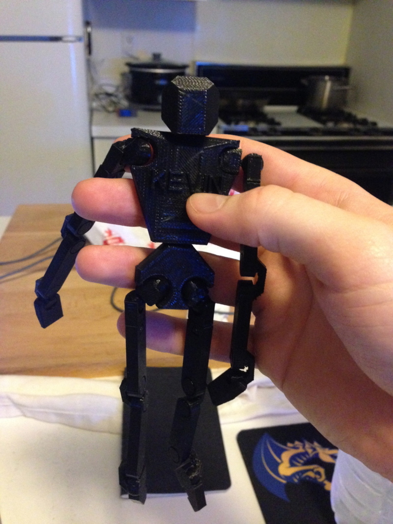 Print in Place Humanoid Robot