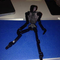 Print in Place Humanoid Robot - Thumbnail 6