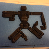 Print in Place Humanoid Robot - Thumbnail 7